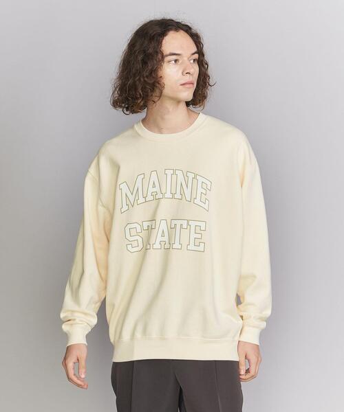 HEAR MY NAME（ヒアマイネーム）の「【別注】 ＜HEARMYNAME＞ LOGO SWEAT/スウェット（スウェット・メンズ・ナチュラル/ブラック/ブラウン・L/M/XL）」の12枚目の写真