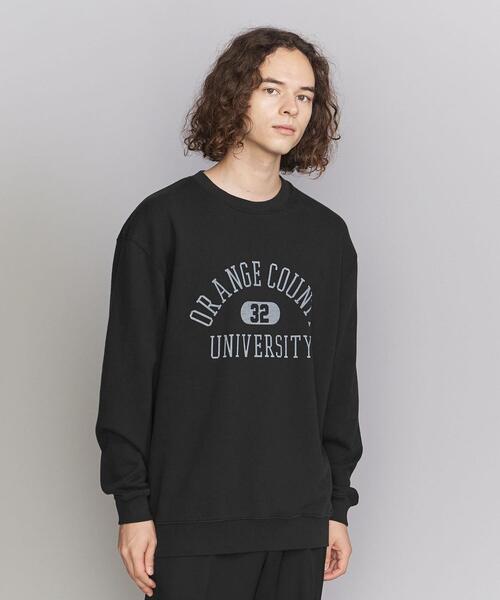 HEAR MY NAME（ヒアマイネーム）の「【別注】 ＜HEARMYNAME＞ LOGO SWEAT/スウェット（スウェット・メンズ・ナチュラル/ブラック/ブラウン・L/M/XL）」の16枚目の写真