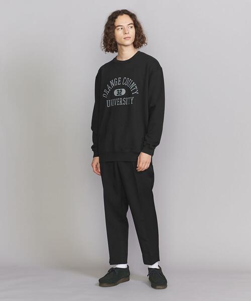 HEAR MY NAME（ヒアマイネーム）の「【別注】 ＜HEARMYNAME＞ LOGO SWEAT/スウェット（スウェット・メンズ・ナチュラル/ブラック/ブラウン・L/M/XL）」の17枚目の写真