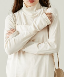 Chico | シアーベロアハイネックロンT(Tシャツ/カットソー)