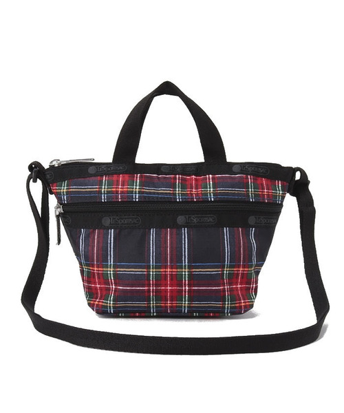LeSportsac（レスポートサック）の「MINI CROSSBODY ネイビータータン