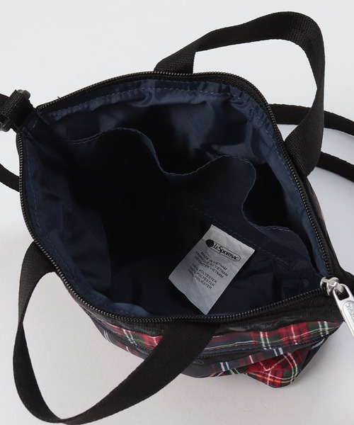 LeSportsac（レスポートサック）の「MINI CROSSBODY ネイビータータン