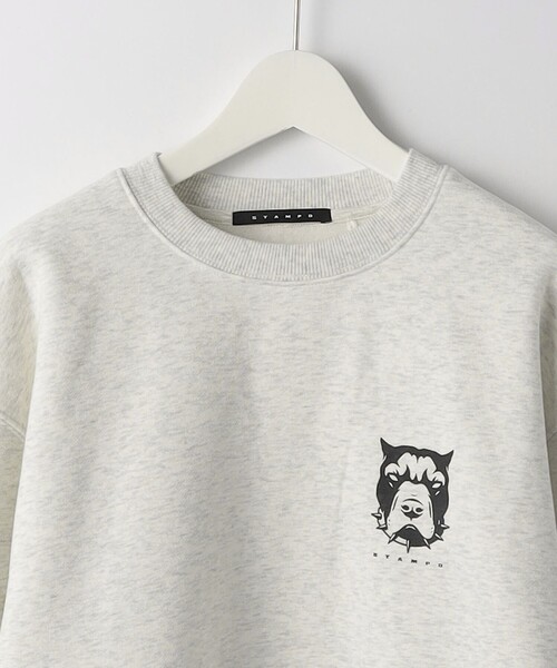 STAMPD(スタンプド)の「<STAMPD> BAXTER CREW NECK/スウェット(スウェット・メンズ・ナチュラル・L/XL)」の8枚目の写真