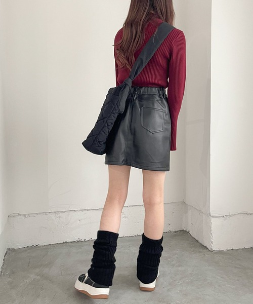 Heather(ヘザー)の「キルティングショルダーBAG 172580(ショルダーバッグ・レディース・オフホワイト/ブラック・ONE SIZE)」の16枚目の写真