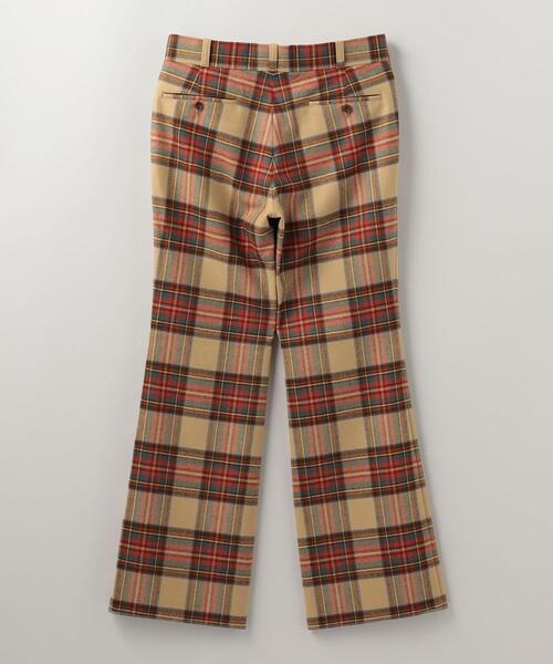 The Stylist Japan(ザスタイリストジャパン)の「<The StylistJapan> BRITISH CHECK PANTS/トラウザーズ(スラックス・メンズ・ブラウン・S/M/L)」の2枚目の写真