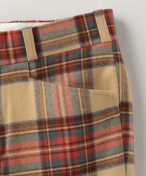 The Stylist Japan(ザスタイリストジャパン)の「<The StylistJapan> BRITISH CHECK PANTS/トラウザーズ(スラックス・メンズ・ブラウン・S/M/L)」の5枚目の写真