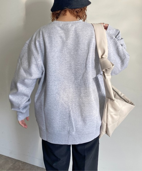 CPCM（シーピーシーエム）の「13オンス裏起毛カレッジロゴ刺繍スウェット（スウェット・メンズ・マスタード/グリーン/グレー/チャコールグレー・MEDIUM/LARGE）」の16枚目の写真