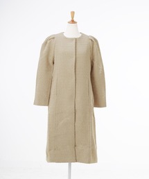 Prima Scherrer（プリマシェレル）の「ツイード ショルダータック コート Prima Scherrer（その他アウター）」