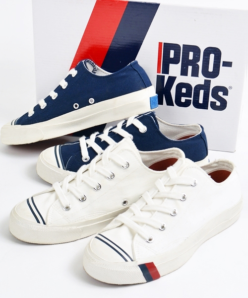 SHIPS KIDS（シップスキッズ）の「PRO-Keds:SHIPS(シップス)40周年 【復刻】BASKETBALL SHOES◆（スニーカー・キッズ・ホワイト/ネイビー・18/17/19/20）」の14枚目の写真
