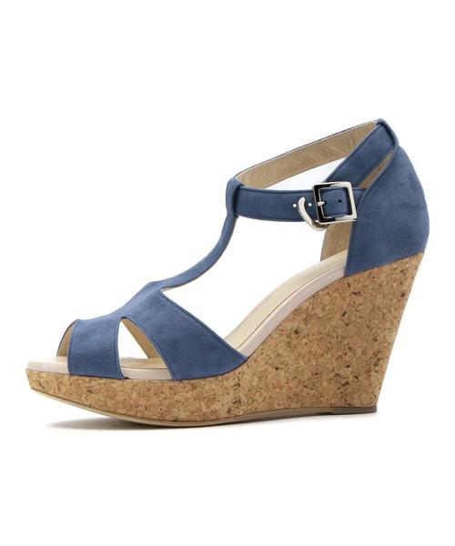 ODETTE E ODILE（オデットエオディール）の「OIT ベーシックWEG SD95（サンダル・レディース・シルバー/ベージュ/ネイビー・35/36/37）」の6枚目の写真