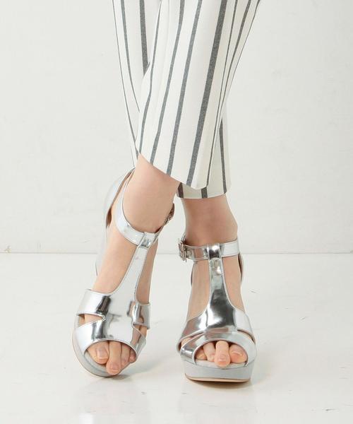 ODETTE E ODILE（オデットエオディール）の「OIT ベーシックWEG SD95（サンダル・レディース・シルバー/ベージュ/ネイビー・35/36/37）」の13枚目の写真