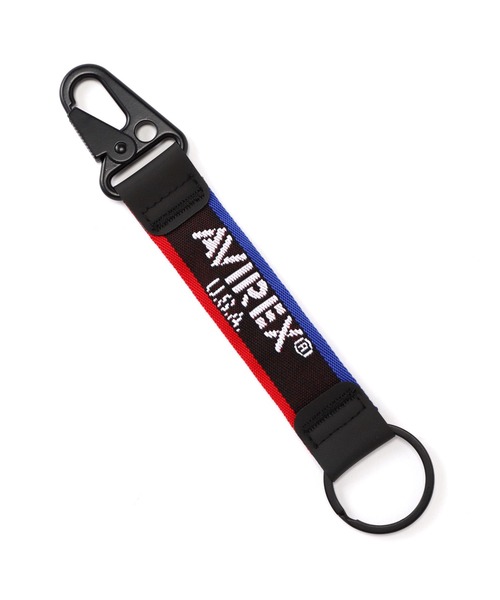 AVIREX(アヴィレックス)の「【直営店限定】CLIPPER KEYCHAIN / クリッパー キーチェーン /AVIREX / アヴィレックス(キーホルダー・メンズ・その他/オリーブ系/ブラック・F)」の3枚目の写真