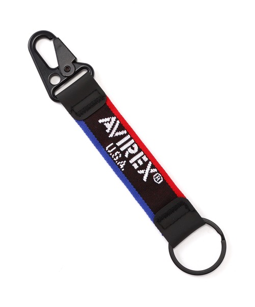 AVIREX(アヴィレックス)の「【直営店限定】CLIPPER KEYCHAIN / クリッパー キーチェーン /AVIREX / アヴィレックス(キーホルダー・メンズ・その他/オリーブ系/ブラック・F)」の5枚目の写真