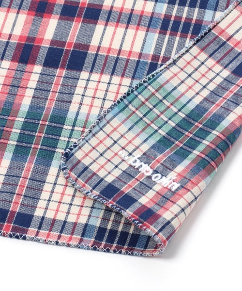 オリジナルコットンチェック柄ハンカチ