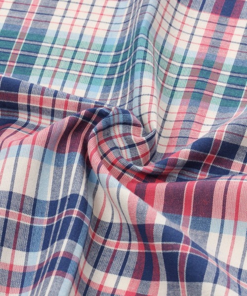 オリジナルコットンチェック柄ハンカチ