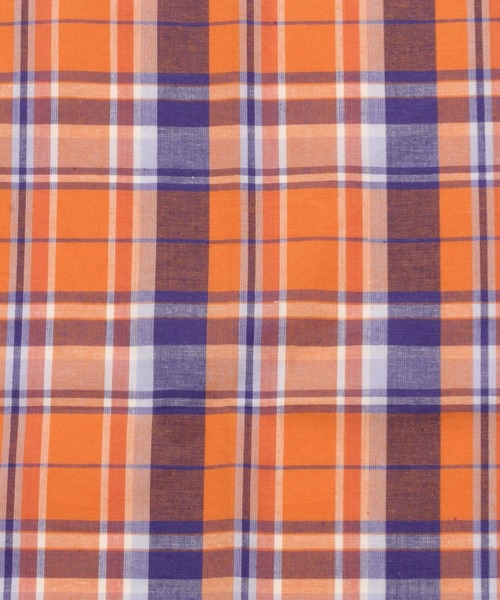 オリジナルコットンチェック柄ハンカチ