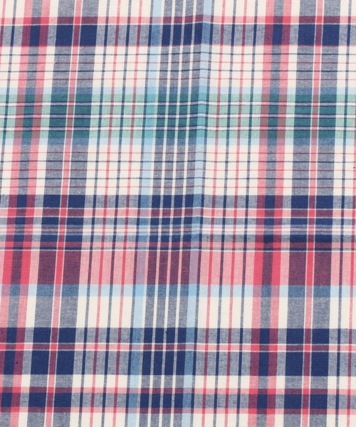 オリジナルコットンチェック柄ハンカチ