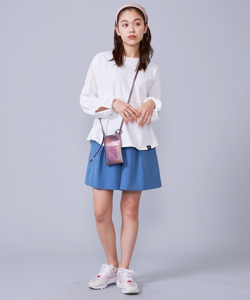 MILKFED.（ミルクフェド）の「ENGRAVED LOGO MULTI CASE（ショルダーバッグ・レディース・パープル/ゴールド/ブラック・ONE SIZE）」の13枚目の写真