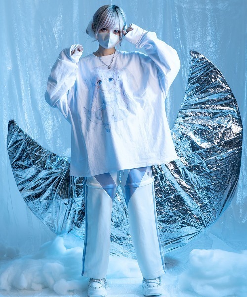 ililil イルイルイル サノカナメコラボジップアップジャージパーカー  