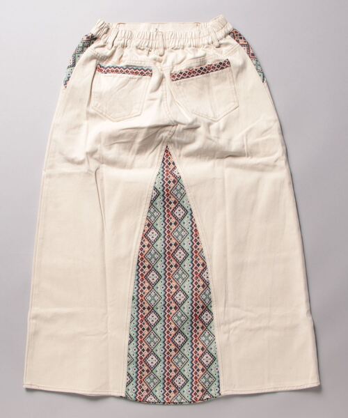 チチカカ（チチカカ）の「リメイクデニムスカート（デニムスカート・レディース・アイボリー/インディゴブルー・FREE）」の18枚目の写真