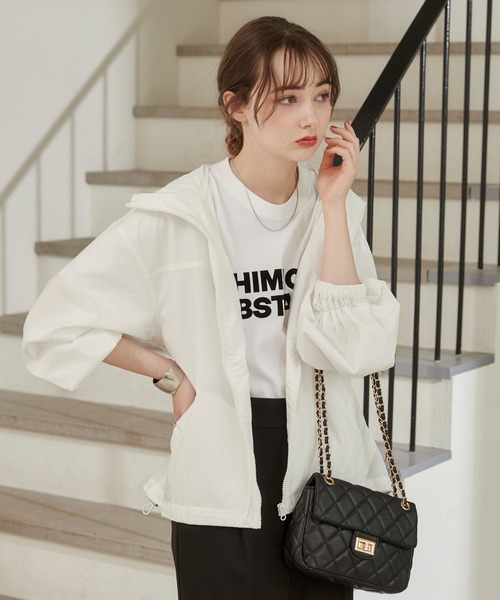 セール】ミドル丈 ボリュームスリーブ マウンテンパーカー（マウンテン