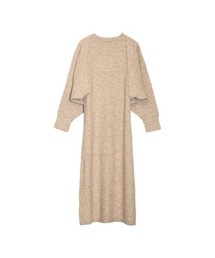 [低身長サイズ有][2点セット]ボレロ付きノースリーブニットワンピース