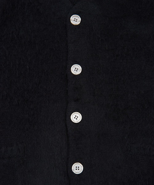 PUNYUS（プニュズ）の「モヘアライクカーディガン（カーディガン/ボレロ・レディース・ブラック/オレンジ/ブルー/グリーン・4/1/3/2）」の13枚目の写真