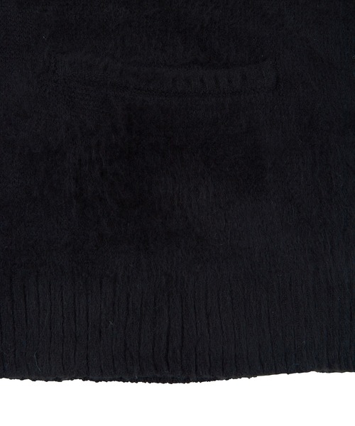 PUNYUS（プニュズ）の「モヘアライクカーディガン（カーディガン/ボレロ・レディース・ブラック/オレンジ/ブルー/グリーン・4/1/3/2）」の14枚目の写真