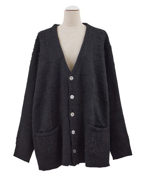 PUNYUS（プニュズ）の「モヘアライクカーディガン（カーディガン/ボレロ・レディース・ブラック/オレンジ/ブルー/グリーン・4/1/3/2）」の19枚目の写真