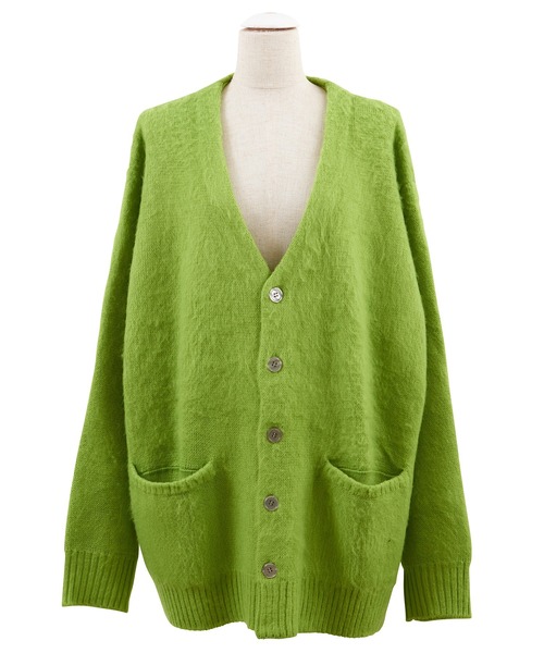 PUNYUS（プニュズ）の「モヘアライクカーディガン（カーディガン/ボレロ・レディース・ブラック/オレンジ/ブルー/グリーン・4/1/3/2）」の20枚目の写真