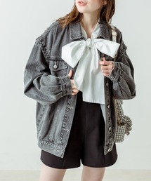 OLIVE des OLIVE | 【ZOZO先行予約/WEB限定】袖取り外しビッグGジャン(デニムジャケット)