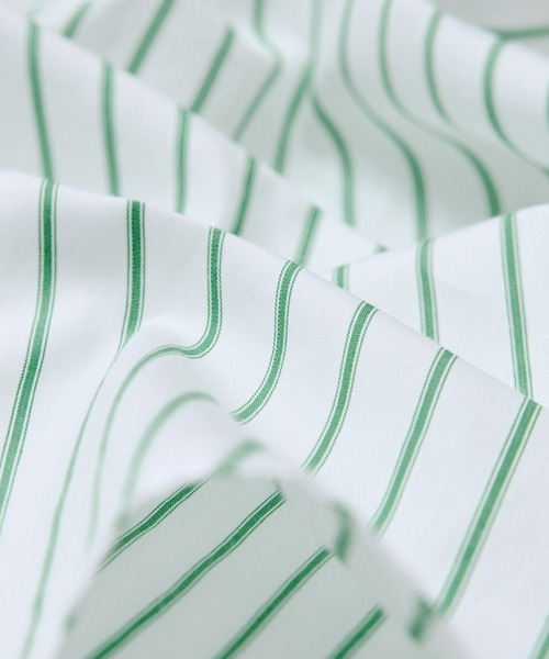 ROPE'（ロペ）の「ハイカウントブロードレギュラーシャツ（シャツ/ブラウス・レディース・ピンク系その他2/グリーン/ホワイト・38）」の20枚目の写真