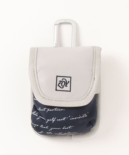 【セール】《ZOY》UNISEX 中綿スコープポーチ（ゴルフグッズ）｜ZOY（ゾーイ） 4,655円