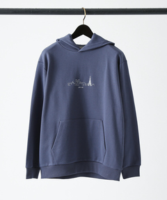 セール】【ERL / イーアールエル】UNISEX CALIFORNIA HOODIE KNIT