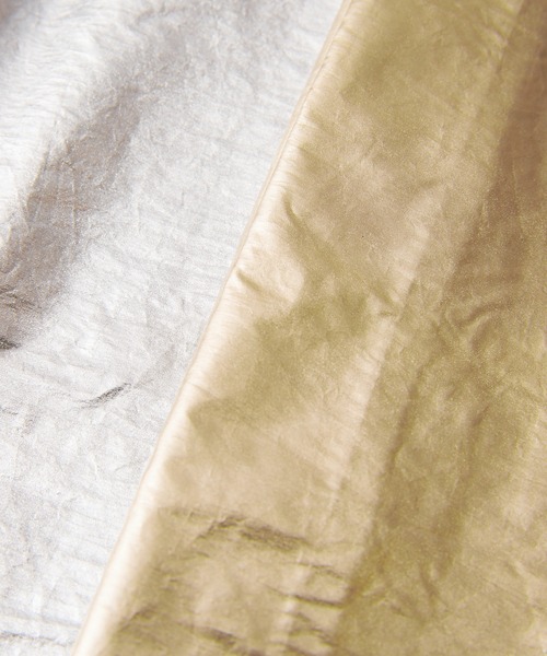 Actually（アクチュアリー）の「メタリック エコバッグ Sサイズ（エコバッグ/サブバッグ・レディース・ゴールド/シルバー/ブルー・フリー）」の14枚目の写真