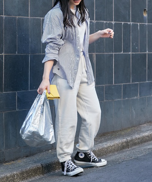 Actually（アクチュアリー）の「メタリック エコバッグ Sサイズ（エコバッグ/サブバッグ・レディース・ゴールド/シルバー/ブルー・フリー）」の8枚目の写真