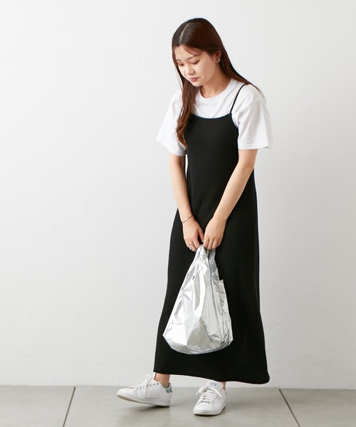 Actually（アクチュアリー）の「メタリック エコバッグ Sサイズ（エコバッグ/サブバッグ・レディース・ゴールド/シルバー/ブルー・フリー）」の7枚目の写真