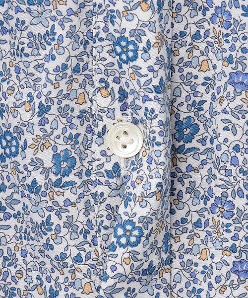 J.PRESS(ジェイプレス)の「【洗える】 LIBERTY Honeydew/Kate&Mil フリルネック ブラウス(シャツ/ブラウス・レディース・ブルー系5/ピンク系5・T13/T15)」の15枚目の写真