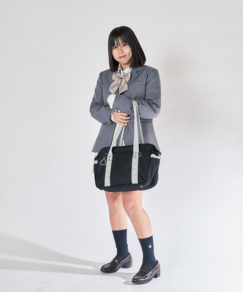 WEGO（ウィゴー）の「WEGO/【一部店舗限定】ハイゲージスクールカーディガン（カーディガン/ボレロ・レディース・ベージュ/オフホワイト/杢グレー・FREE）」の7枚目の写真