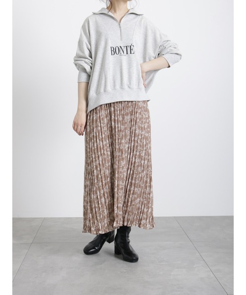 Samansa Mos2 blue（サマンサモスモスブルー）の「◎花柄アソートプリーツスカート（スカート・レディース・ブラック/グリーン/モカ・ﾌﾘ-）」の14枚目の写真