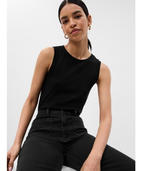 HALEO ブラック タンクトップ エンジェルMサイズ HALEO ブラック タンクトップ エンジェルMサイズ