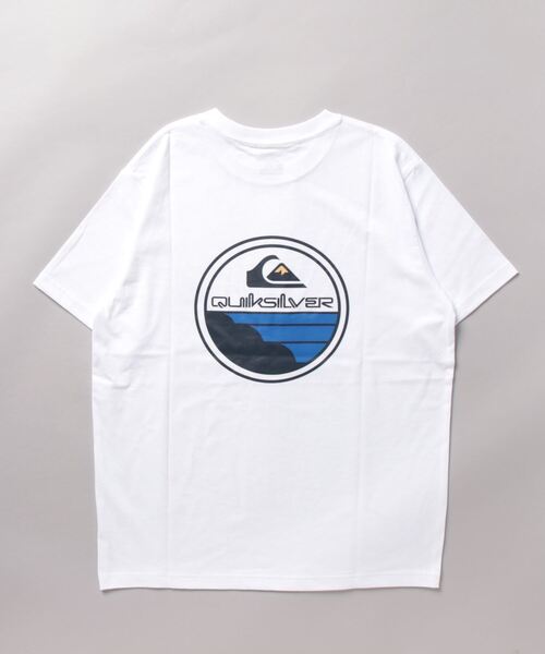 Quiksilver(クイックシルバー)の「SCENIC JOURNEY ST/クイックシルバーバックプリント半袖Tシャツ(Tシャツ/カットソー・メンズ・ブラック/ブルー/ホワイト/ベージュ・MEDIUM/LARGE/X-LARGE/SMALL)」の2枚目の写真