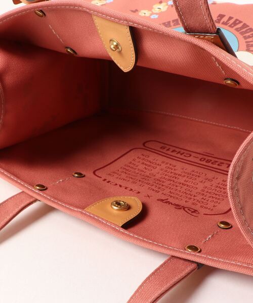 DISNEY X COACH】トート 30・100 パーセント リサイクル キャンバス