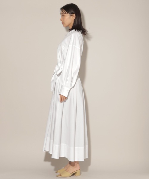 BARNYARDSTORM（バンヤードストーム）の「BARNYARDSTORM / フレアボリュームシャツワンピース（シャツワンピース・レディース・ブルー/ホワイト・1/0）」の18枚目の写真