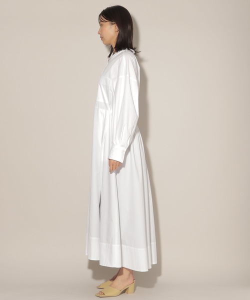 BARNYARDSTORM（バンヤードストーム）の「BARNYARDSTORM / フレアボリュームシャツワンピース（シャツワンピース・レディース・ブルー/ホワイト・1/0）」の21枚目の写真