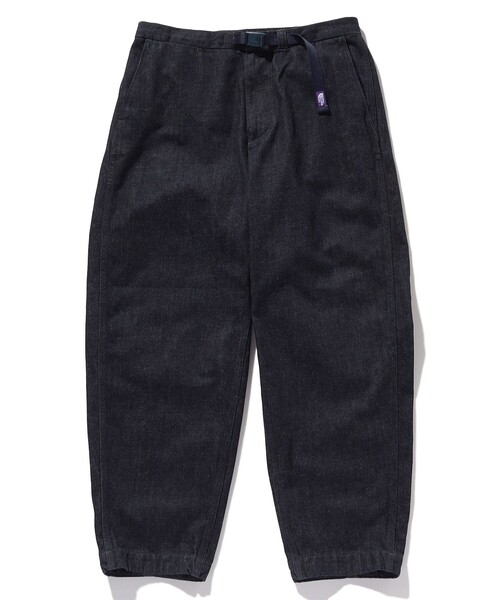 THE NORTH FACE PURPLE LABEL(ザ ノースフェイス パープルレーベル)の「THE NORTH FACE PURPLE LABEL/ザ ノースフェイス パープルレーベル Denim Wide Tapered Pants/デニム ワイド テェーパード パンツ(デニムパンツ・メンズ・サックスブルー/ネイビー/オフホワイト・34/32/30)」の2枚目の写真
