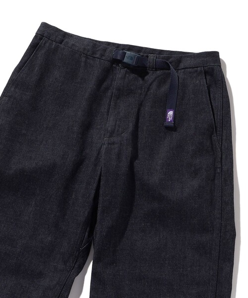 THE NORTH FACE PURPLE LABEL(ザ ノースフェイス パープルレーベル)の「THE NORTH FACE PURPLE LABEL/ザ ノースフェイス パープルレーベル Denim Wide Tapered Pants/デニム ワイド テェーパード パンツ(デニムパンツ・メンズ・サックスブルー/ネイビー/オフホワイト・34/32/30)」の6枚目の写真