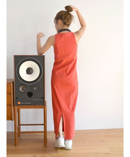 Ungrid（アングリッド）の「アメスリテレコフィットワンピース（ワンピース・レディース・ブラック/オフホワイト/ブルー/オレンジ/グリーン・FREE）」の19枚目の写真