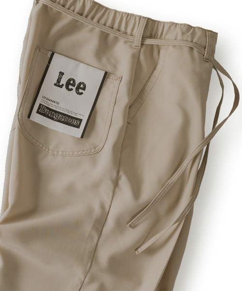 Lee（リー）の「【Lee/リー】LEE BELTED EASY PANTS/テーパードイージーパンツ/XS～XLサイズ展開/ユニセックス（その他パンツ・メンズ・ブルー/ライトグリーン/グレー/イエロー/ベージュ/ブラック・XS/S/M/L/XL）」の3枚目の写真