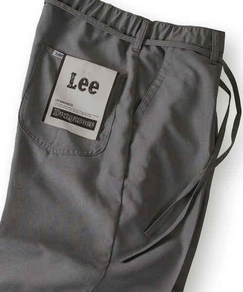 Lee（リー）の「【Lee/リー】LEE BELTED EASY PANTS/テーパードイージーパンツ/XS～XLサイズ展開/ユニセックス（その他パンツ・メンズ・ブルー/ライトグリーン/グレー/イエロー/ベージュ/ブラック・XS/S/M/L/XL）」の2枚目の写真